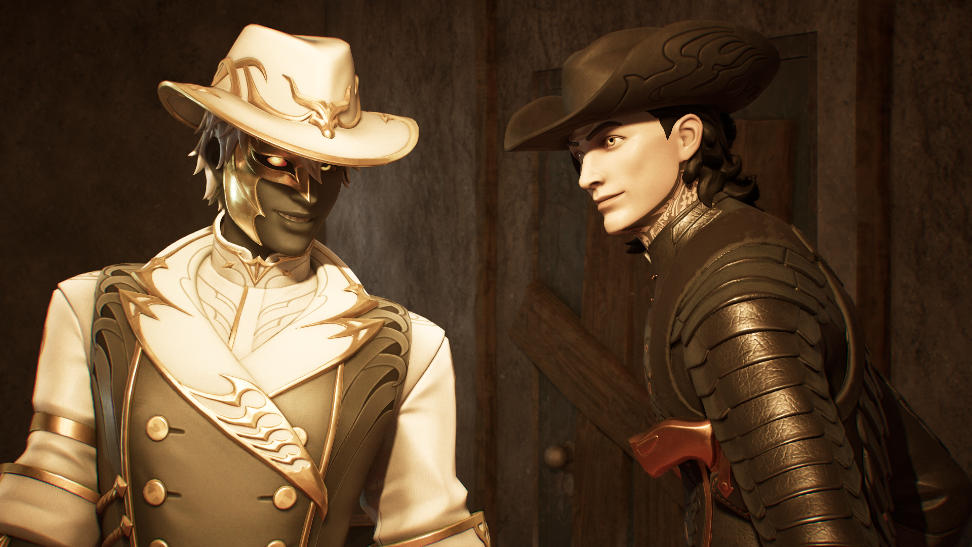 Gunslinger Outlaw Midas and Dorian