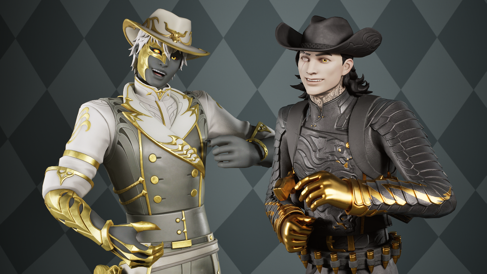 Gunslinger Outlaw Midas and Dorian