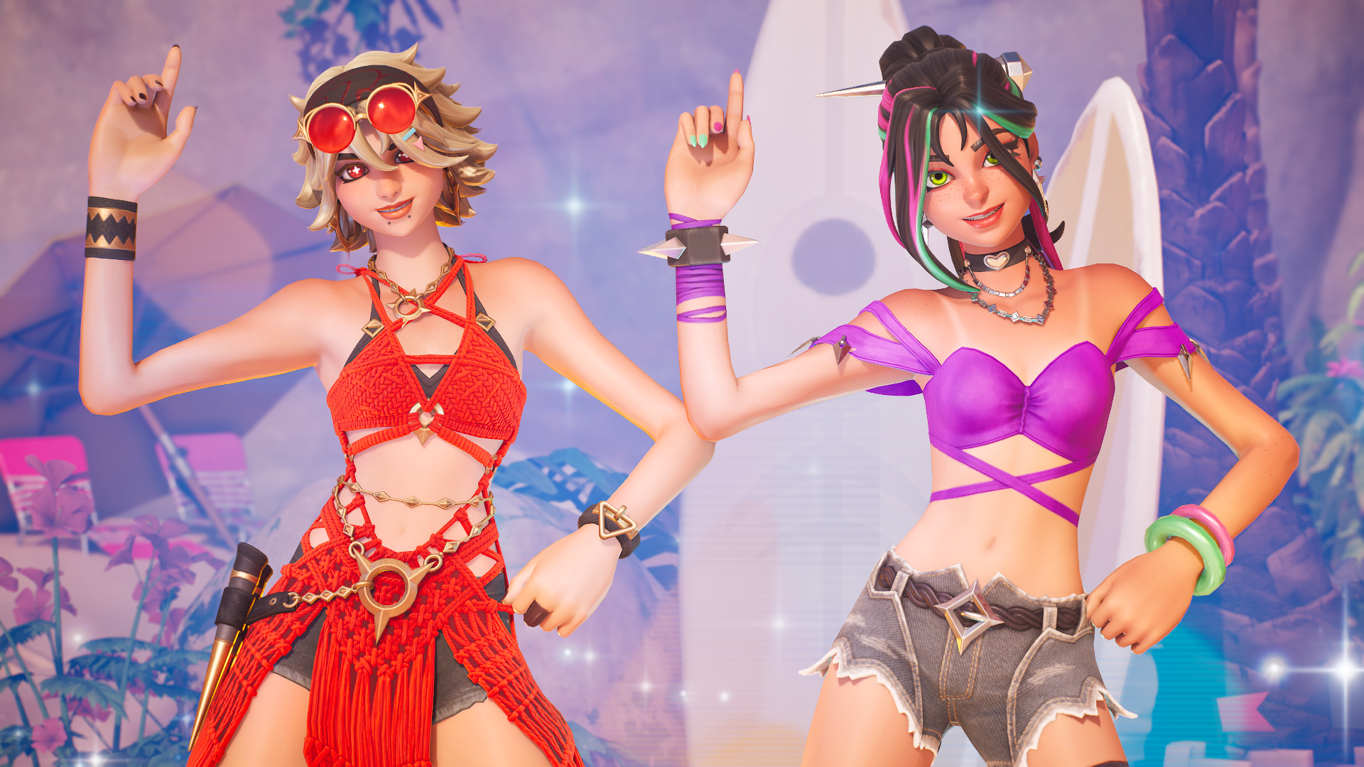 Sand Witch Helsie and Summer Slayer Joni